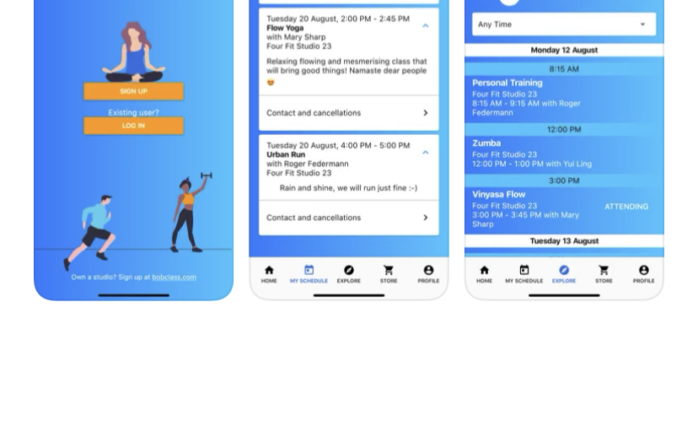 Gestion ágil de toda la información que puedes necesitar con respecto a tus clases de pilates, pagos, históricos y clases reservadas...